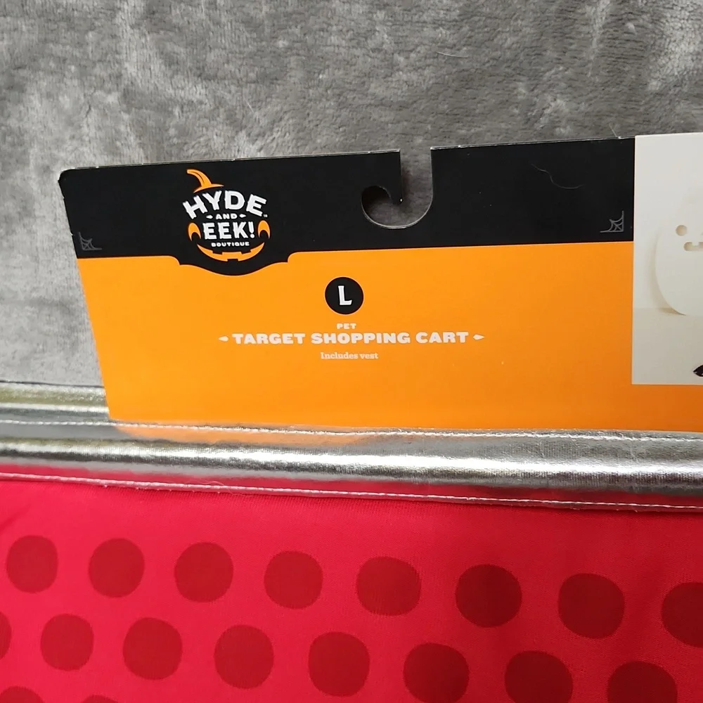 Target Shopping Cart Dog Costume. Size Large